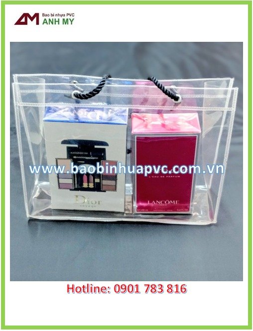 Túi nhựa PVC đựng mỹ phẩm