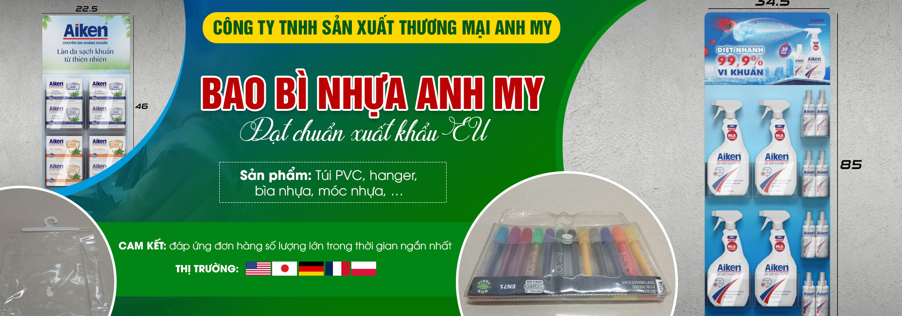 CÔNG TY TNHH SẢN XUẤT THƯƠNG MẠI ANH MY